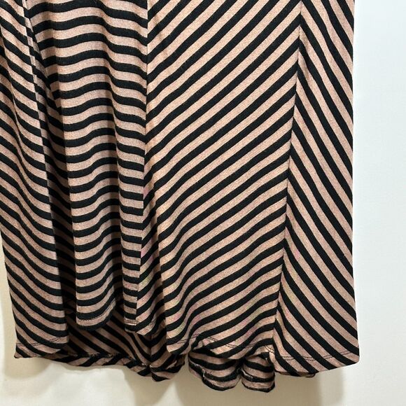 Mossimo Skirt Size XL Striped Maxi Length Elastic Waist Pull On Rayon/Spandex - Picture 3 of 8